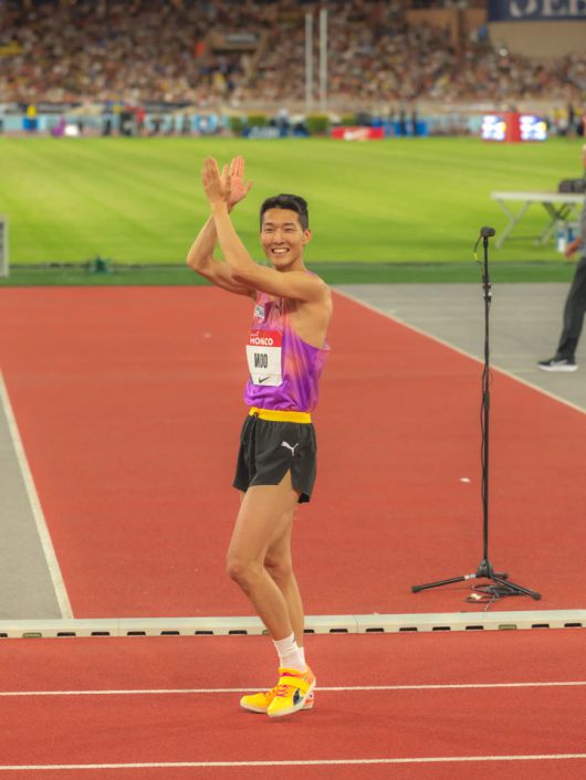 [서울=뉴시스] 남자 높이뛰기 우상혁. (사진=대한육상연맹 제공) *재판매 및 DB 금지