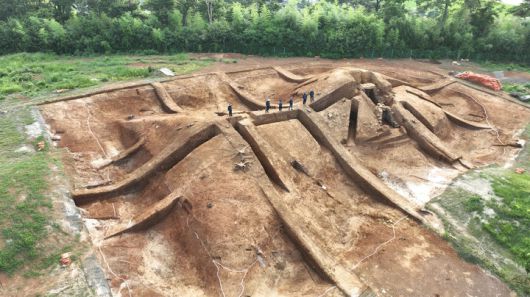 [서울=뉴시스] 함평 마산리 표산고분군 장고분 전경 (사진=국가유산청 제공) 2025.07.16. photo@newsis.com *재판매 및 DB 금지