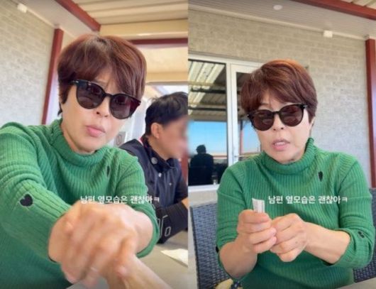 [서울=뉴시스] 조혜련과 남편의 모습. (사진=박혜민 인스타그램 캡처) 2025.07.17. photo@newsis.com *재판매 및 DB 금지