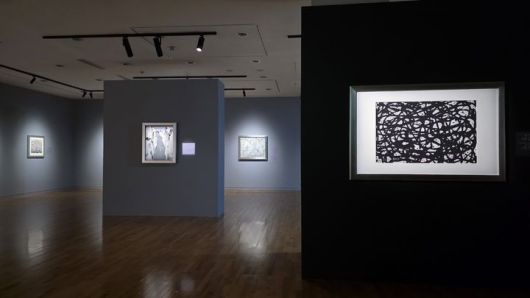 [사진=박현주 미술전문기자' '우관중:흑과 백 사이' 전시 전경. 2025.07.24. hyun@newsis.com *재판매 및 DB 금지