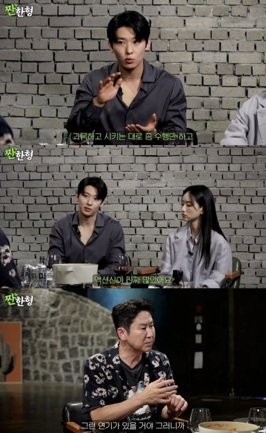 [서울=뉴시스] 유튜브 채널 '짠한형 신동엽'이 지난 28일 공개한 영상. (사진=유튜브 채널 '짠한형 신동엽' 캡처) 2025.07.29. photo@newsis.com *재판매 및 DB 금지