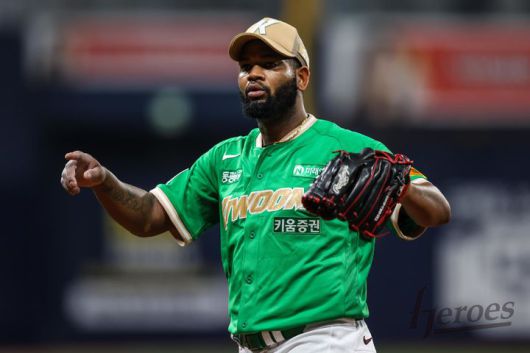 [서울=뉴시스] 프로야구 키움 히어로즈의 외국인 투수 라울 알칸타라. 2025.08.01. (사진=키움 제공) *재판매 및 DB 금지