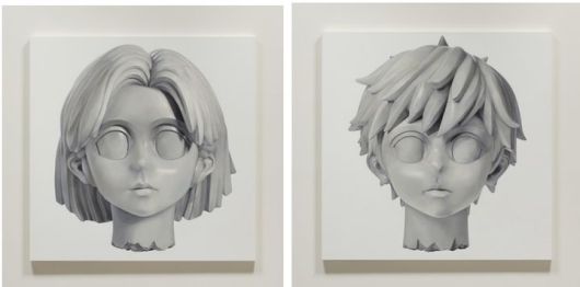 Canon, 2024, Oil on canvas, 150 X 150 cm. 사진 제공: 롯데뮤지엄 *재판매 및 DB 금지