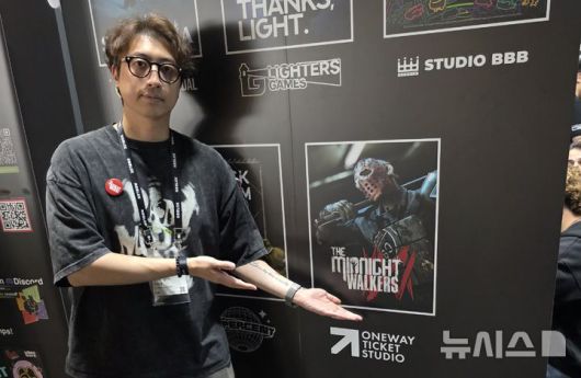 [쾰른(독일)=뉴시스]오동현 기자 = 송광호 원웨이티켓 스튜디오 대표가 24일 독일 쾰른 '게임스컴 2025'에서 뉴시스와 인터뷰를 진행했다. odong84@newsis.com