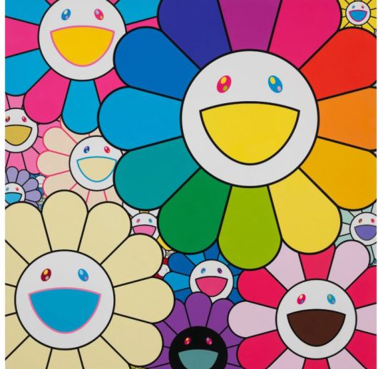 Takashi Murakami Superflat Shangri-La Square, 2025 Acrylic on canvas mounted on aluminum frame 47 1/4 x 47 1/4 inches (120 x 120 cm) ?2025 Takashi Murakami/Kaikai Kiki Co., Ltd. All Rights Reserved Photo: Kei Okano Courtesy the artist and Gagosian *재판매 및 DB 금지