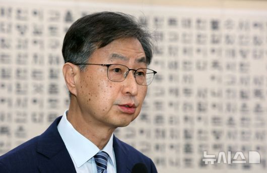 [서울=뉴시스] 김명년 기자 = 최재해 감사원장이 지난 4일 오후 서울 여의도 국회에서 열린 법제사법위원회 전체회의에서 인사말하고 있다. 2025.09.04. kmn@newsis.com