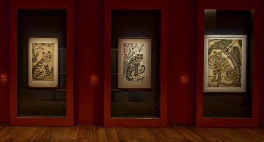 리움미술관 상설기획전 '까치호랑이 虎鵲' 전경. *재판매 및 DB 금지