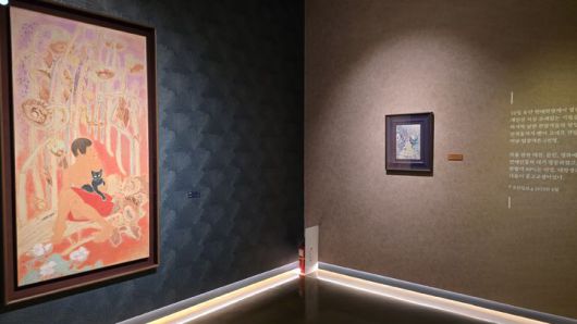 [사진=박현주 미술전문기자]서울미술관 천경자 대규모 전시 전경. *재판매 및 DB 금지