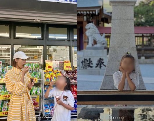 [서울=뉴시스] 배우 조윤희가 딸과의 근황을 공개했다. (사진=조윤희 인스타그램 캡처) 2025.10.12. photo@newsis.com *재판매 및 DB 금지