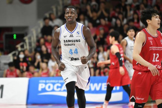 [서울=뉴시스] 프로농구 서울 삼성의 앤드류 니콜슨. (사진=KBL 제공)