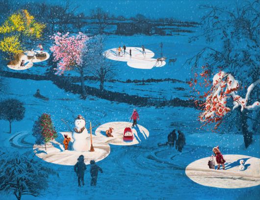 배준성, On the stage - snowy village, 2023 *재판매 및 DB 금지