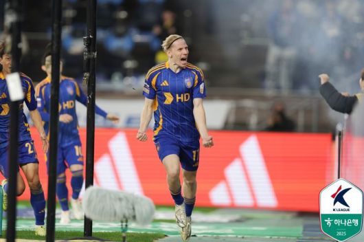 [서울=뉴시스] 프로축구 K리그1 울산 HD의 루빅손. (사진=한국프로축구연맹 제공) *재판매 및 DB 금지