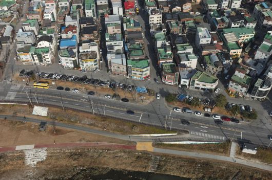 원주시 봉산동 삼광지구 공영주차장. *재판매 및 DB 금지