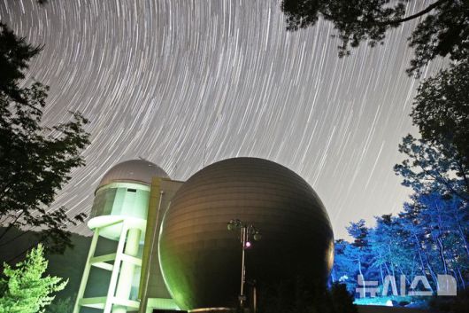 [증평=뉴시스] 충북 증평 좌구산천문대 전경 (사진= 증평군 제공) 2025.12.05. photo@newsis.com *재판매 및 DB 금지