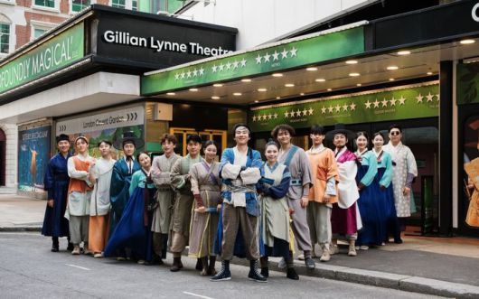 뮤지컬 '스웨그에이지 외쳐, 조선!' 영국 웨스트엔드 공연 홍보 사진. (PL엔터테인먼트 제공) *재판매 및 DB 금지