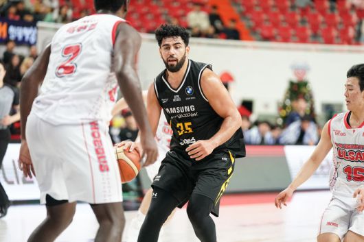 [서울=뉴시스] 프로농구 서울 삼성의 케렘 칸터. (사진=KBL 제공) *재판매 및 DB 금지