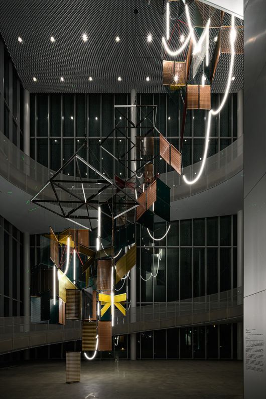 〈유동 봉헌 ? 삼합 나무 그늘Liquid Votive ? Tree Shade Triad〉, 2025 타이중미술관 아트 커미션 전시전경 대만 타이중미술관, 2025 사진: ANPIS FOTO Courtesy of the artist and Taichung Art Museum이미지 제공: 국제갤러리 *재판매 및 DB 금지