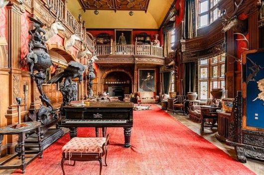 [서울=뉴시스] 스코틀랜드 킨로크 성.(사진출처: 데일리메일 캡처)2025.12.16.