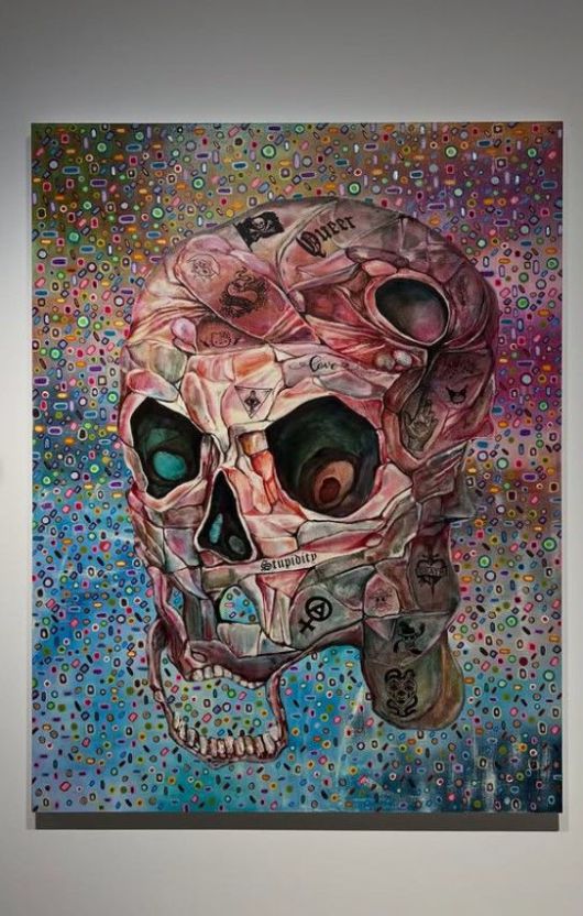 [서울=뉴시스] 한예슬은 최근 소셜미디어에 전시장에서 찍은 사진을 올렸다. (사진=한예슬 인스타그램 캡처) 2025.12.18. photo@newsis.com *재판매 및 DB 금지