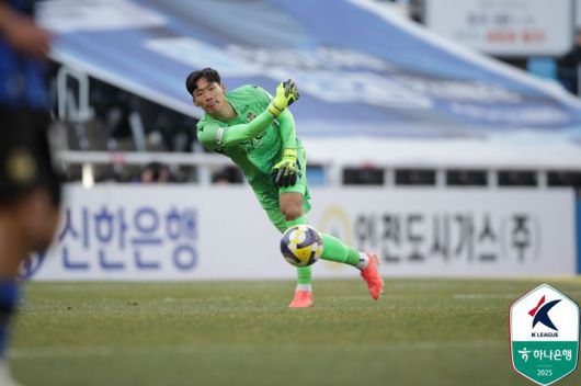 [서울=뉴시스] 프로축구 K리그2 인천 유나이티드 민성준. (사진=한국프로축구연맹 제공) *재판매 및 DB 금지