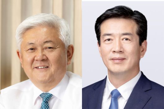 왼쪽부터 황인홍 무주군수, 윤정훈 전북도의원 *재판매 및 DB 금지