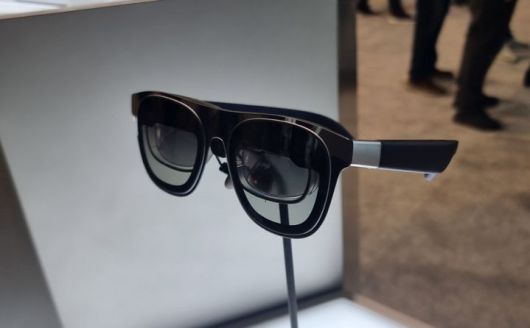 [라스베이거스=뉴시스]이지용 기자 = 미국 엑스리얼의 스마트글라스. 2026.01.07. photo@newsis.com *재판매 및 DB 금지