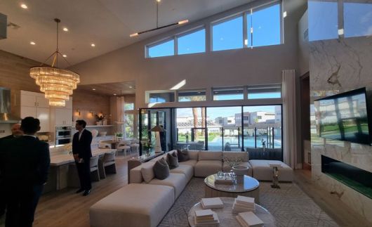 [라스베이거스=뉴시스]이지용 기자 = 미국 라스베이거스 스프링밸리의 LG전자 SKS 모델 하우스. 2026.01.07. leejy5223@newsis.com *재판매 및 DB 금지