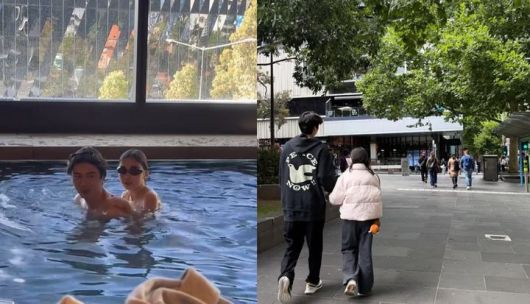 [뉴시스]기성용이 딸과 함께하는 '딸바보' 아빠의 모습을 보여 화제다. (사진 = 한혜진 인스타그램 캡처) *재판매 및 DB 금지