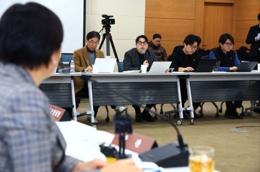 [세종=뉴시스] 사진은 송미령 농림축산식품부 장관이 12일 정부세종청사에서 출입기자단 정례 간담회를 열고 질의를 받고 있는 모습. (사진=농식품부 제공) 2026.01.12. photo@newsis.com *재판매 및 DB 금지