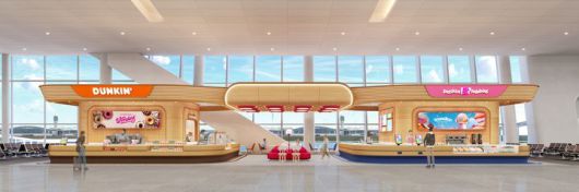 [서울=뉴시스] 인천공항 T2에 오픈한 '배라·던킨 콤보 매장' (사진=비알코리아 제공) 2026.01.14. photo@newsis.com *재판매 및 DB 금지