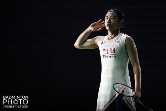 [서울=뉴시스] 이영환 기자 = 안세영이 18일(현지 시간) 인도 뉴델리 인디라 간디 스포츠 콤플렉스에서 열린 2026 세계배드민턴연맹(BWF) 월드 투어 인도오픈(슈퍼 750) 결승에서 왕즈이를 게임 점수 2-0(21-13 21-11)으로 제압하고 우승을 차지했다. (사진=대한배드민턴협회 제공) 2026.01.18. photo@newsis.com *재판매 및 DB 금지