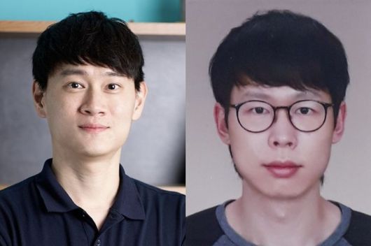 [울산=뉴시스] UNIST 연구진. 사진 윤성환 교수(좌측)와 유위범 연구원(제1저자, 우측) (사진=UNISTS 제공) 2026.01.19. photo@newsis.com *재판매 및 DB 금지