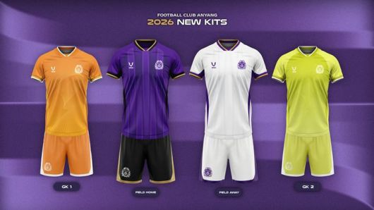 [서울=뉴시스]2026시즌 FC안양 새 유니폼. (사진=FC안양 제공)