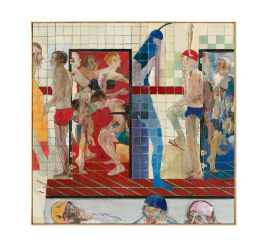 Open Discussion Oil on canvas 122 x 122CM 2025 *재판매 및 DB 금지