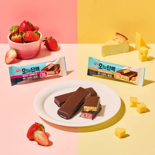 [서울=뉴시스] 하림 오!늘단백 초코바 신제품 2종 (사진=하림 제공) 2026.01.22. photo@newsis.com *재판매 및 DB 금지