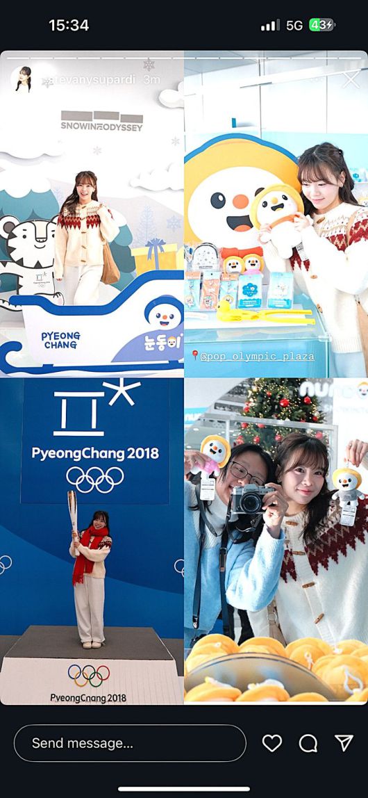 [평창=뉴시스] 인플루언서 인스타그램 캡처. (사진=평창군 제공) 2026.01.23. photo@newsis.com *재판매 및 DB 금지