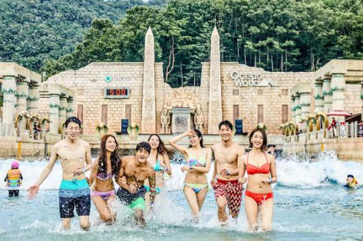 오션월드 서핑마운트