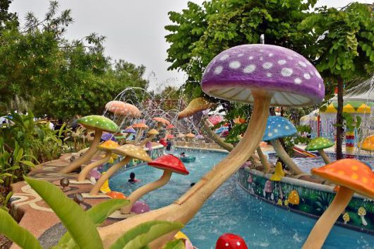 제이파크 아일랜드 워터파크의 유수풀