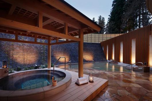 호시조라 온천 노천탕 전경 [사진=롯데호텔]