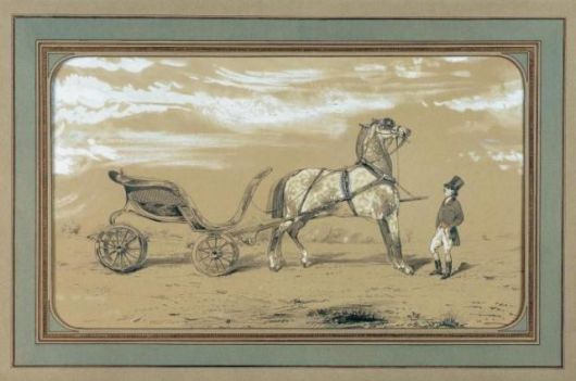 알프레드 드뤼(ALFRED DE DREUX), 에밀 에르메스 컬렉션 [사진=에르메스]