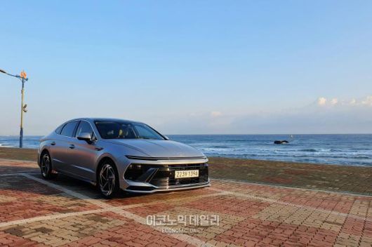 현대차 '쏘나타 디 엣지' 외관[사진=성상영 기자]