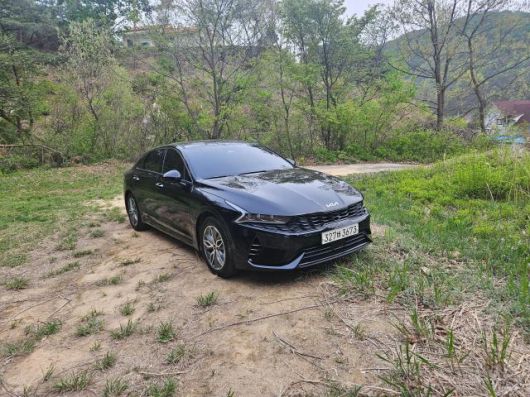 K5 LPG 하이브리드 개조 차량 외관 [사진=김혜란 기자]