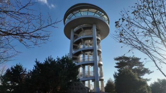 하늘자락 전망대 [사진=김다이 기자]