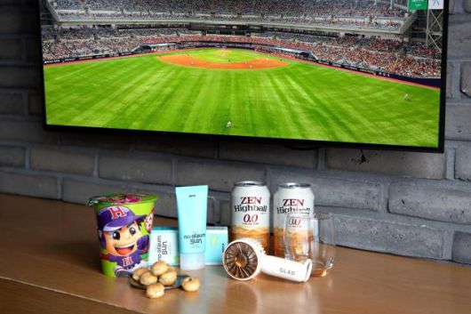 야구 관람템을 제공하는 글래드 플레이 패키지 [사진=글래드 호텔]