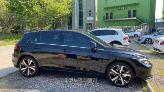 신형 골프 측면[사진=김지영 기자]