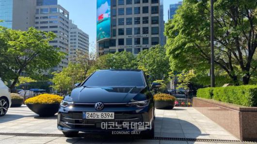 폭스바겐이 신형 골프를 출시했다.[사진=김지영 기자]