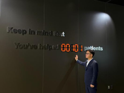 김건수 큐로셀 대표.[사진=안서희 기자]