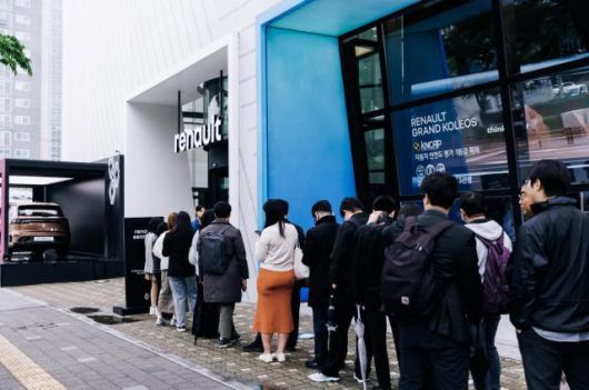 르노코리아, 르노 성수에서 그랑 콜레오스 KNCAP 1등급 기념 고객 행사 운영