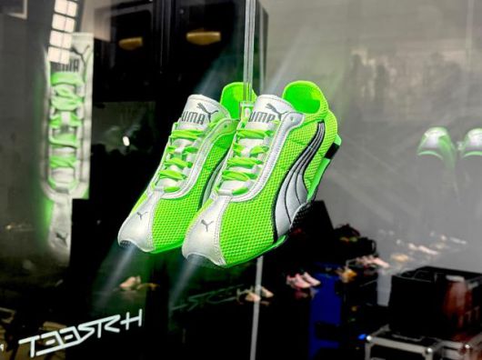 푸마의 신규 프랜차이즈 H-Street 메인 제품. [사진=박자연 기자]