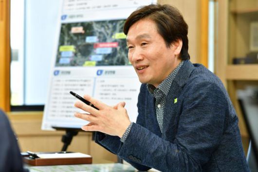 조현일 경산시장. [사진= 김규남 기자]